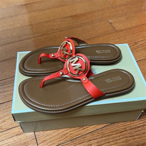 michael kors aubrey thong sandals
